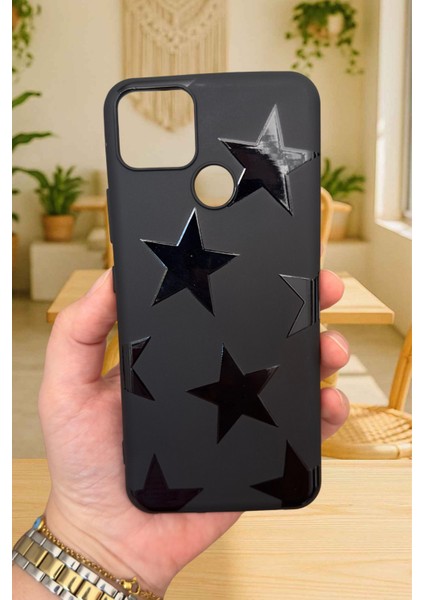 Realme C25 - Star Silikon Darbe Emici Klasik Korumalı Rubber Kılıf fiyatları