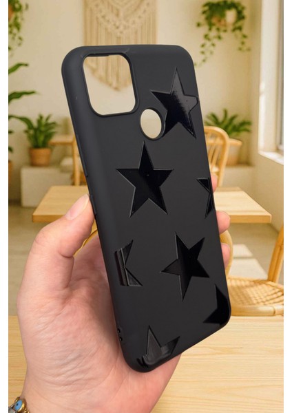 Realme C25 - Star Silikon Darbe Emici Klasik Korumalı Rubber Kılıf modelleri