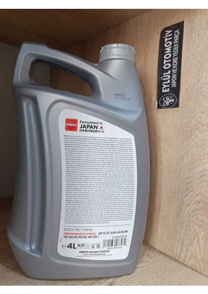 Pro 10W - 40 Motor Yağı ( 4 Litre ) Üretim Yılı 2024 fiyatları