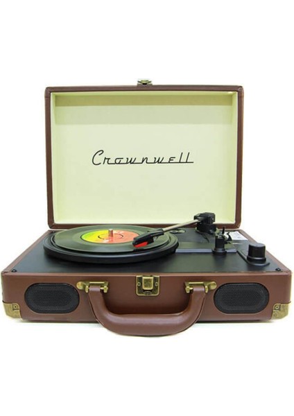 Pikap Çantalı Önden Hoparlörlü Kahverengi Bluetooth Hoparlör Plakçalar C0453