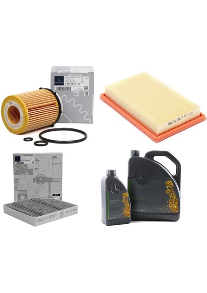Mercedes W213 Kasa E180 Periyodik Bakım Seti Orijinal