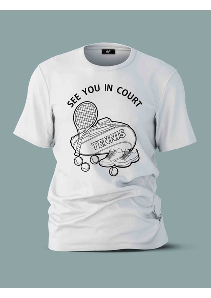 See You In Court Tennis T-Shirt