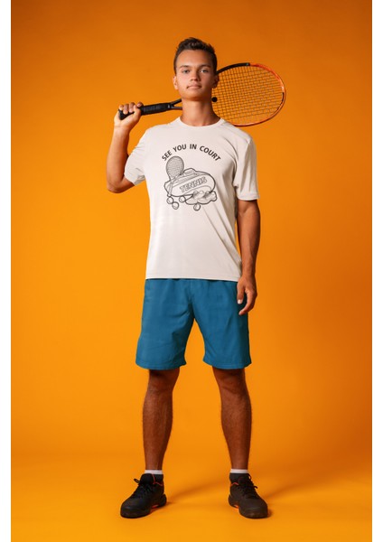 See You In Court Tennis T-Shirt modelleri