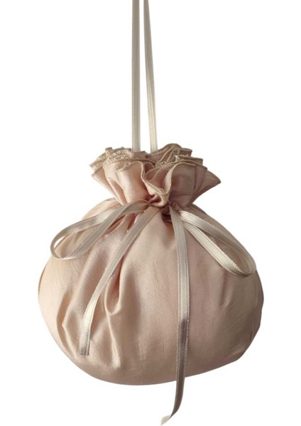 ,gelin Kına Takı Kesesi, Takı Çantası ,camel Renk, Tafta Kumaş, Gelin Takı Kesesi