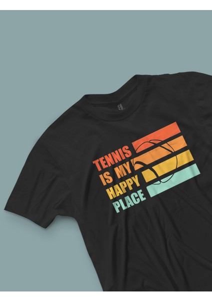 Tennis Is My Happy Place T-Shirt fiyatları