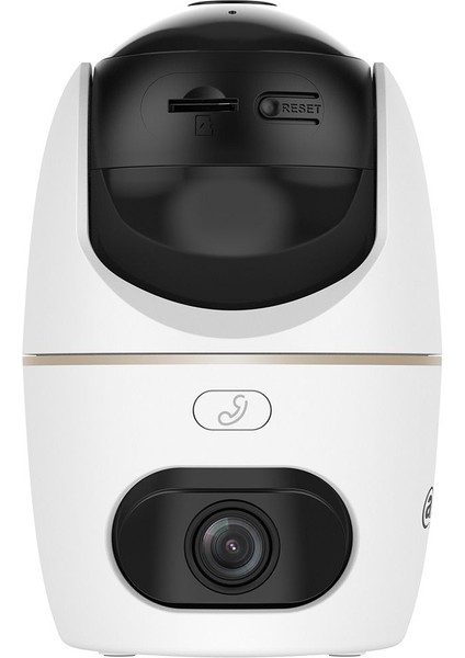 H5D-5F 5+5mp Indoor Wi-Fi Dual-Lens Pan & Tilt Camera modelleri