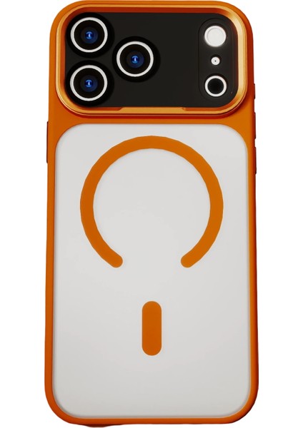 Yzlal Joko Apple Iphone 17 Pro Max Hazar Magsafe Kapak - Turuncu indirimleri