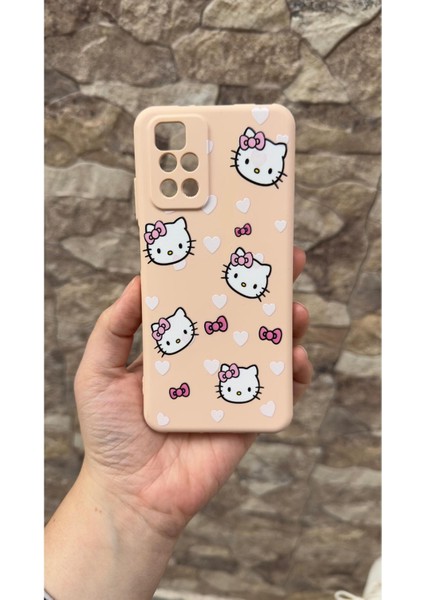 Xiaomi Redmi 10 2022 Uyumlu Hello Kity Silikon Darbe Emici Klasik Korumalı Rubber Kılıf fiyatları