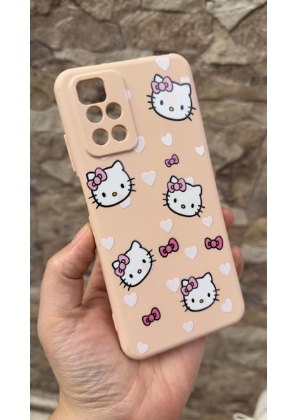 Xiaomi Redmi 10 2022 Uyumlu Hello Kity Silikon Darbe Emici Klasik Korumalı Rubber Kılıf modelleri
