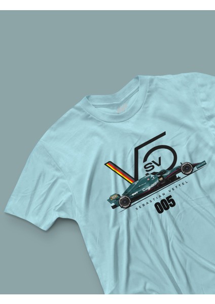 Sebastian Vettel Team Logo T-Shirt fiyatları