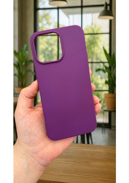 iPhone 15 Pro Max - Silikon Darbe Emici Klasik Korumalı Rubber Kılıf