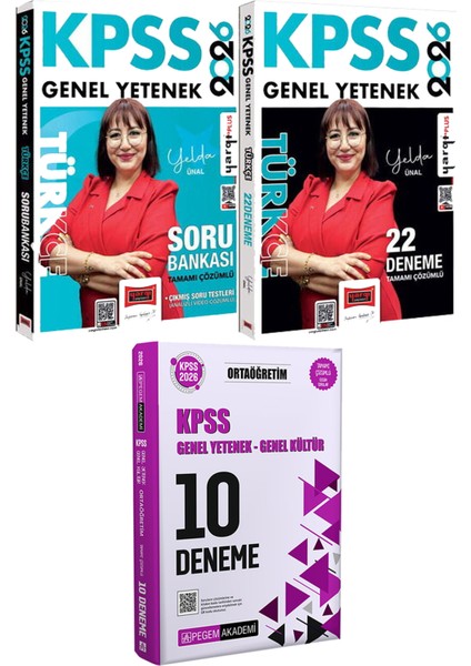 2026 Kpss Türkçe Soru Bankası 22 Deneme - 2026 Kpss Ortaöğretim Çözümlü 10 Deneme