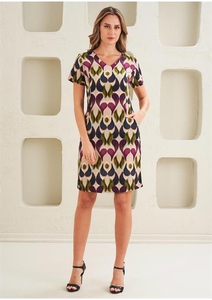 Kadın Dokuma Elbise - 45557