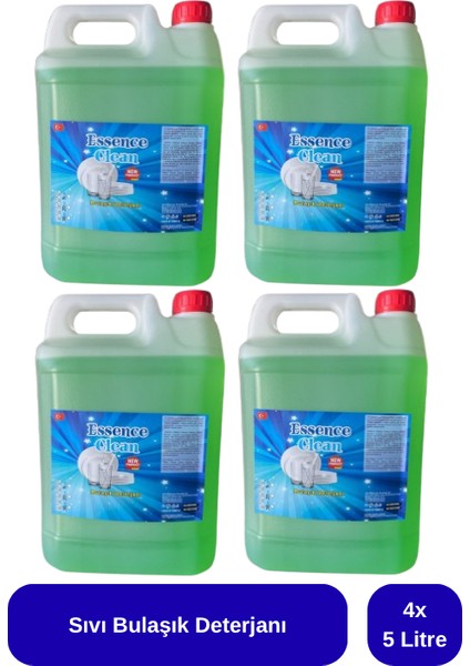 Sıvı Bulaşık Deterjanı 5 Lt x 4 Adet