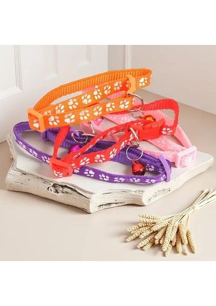 Ayarlanabilir Yumuşak Köpek & Kedi Tasmaları Zilli Kırmızı fiyatları