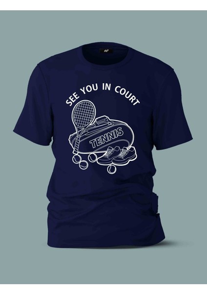See You In Court Tennis T-Shirt