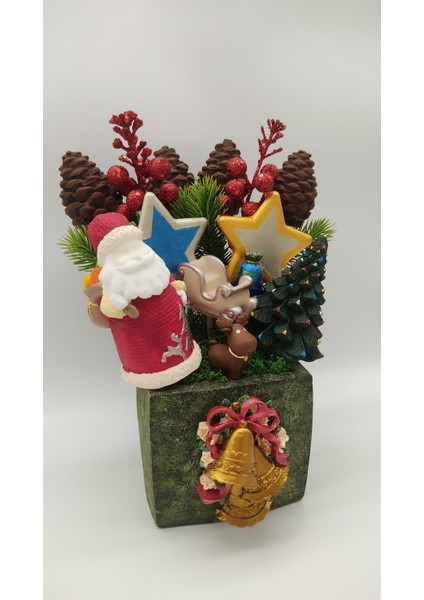 Yılbaşı Temalı Saksı modelleri