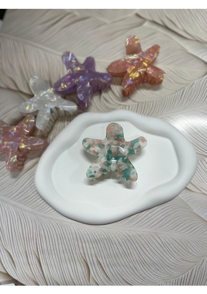 Deniz Yıldızı Kemik Mandal Toka