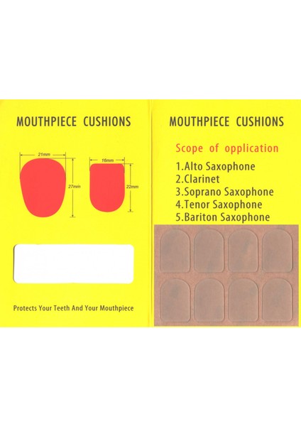 Gladiatus 8 Li Paket Klarnet-Saksafon Bek Dişliği fiyatları