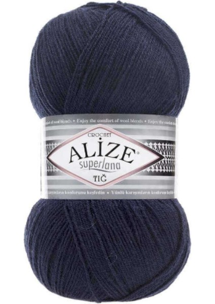 Süperlena Tığ Lacivert 1 Adet Colar : 58 modelleri