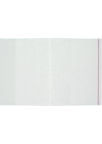 A4 Hazır Defter Kabı 10'lu Paket Şeffaf 25'li Kutu