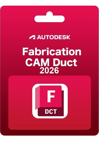 Fabrication Camduct 2026 (Windows) - 1 Pc 1 Yıl Autodesk Key + Kurulum Hizmeti
