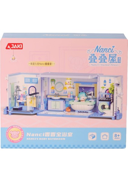 HK134 Jaki Banyo Duş Model 235 Parça Block Oyuncak