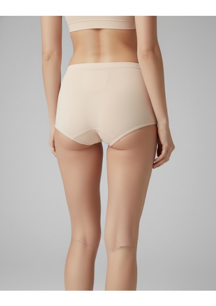 Kadın Külot Pamuklu Cotton 12'li Paket Normal ve Battal Büyük Beden - Yıldız