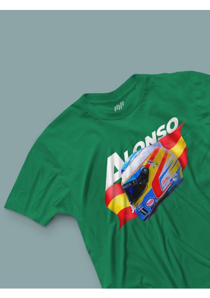 Fernando Alonso Kask Vizör T-Shirt