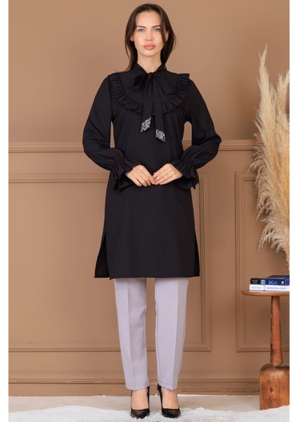 Asil Tesettür Tunik Siyah fiyatları