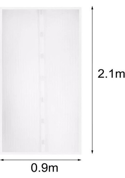 ® Pratik Manyetik Mıknatıslı Beyaz Kapı Pencere Sinekliği Tülü 90 x 210 cm fiyatları
