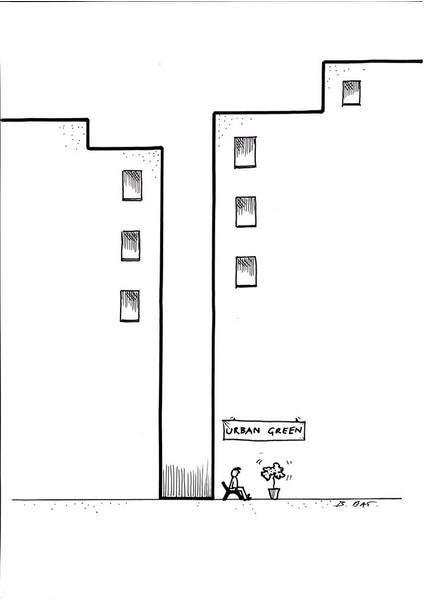 Beppe Battaçlia 29X21CM Orijinal Karikatür Tablo modelleri