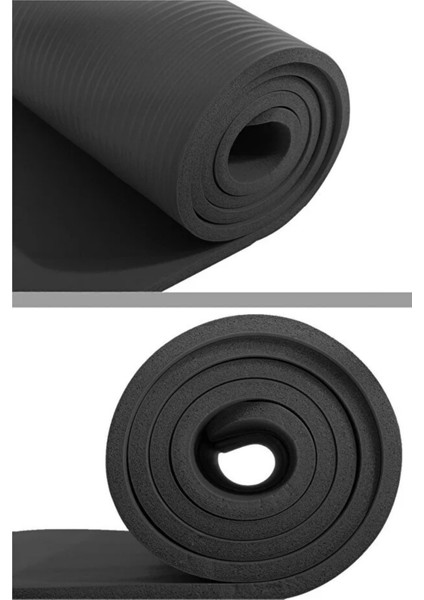 Pilates Minderi Yoga Matı 10MM Siyah Tnf 516 modelleri