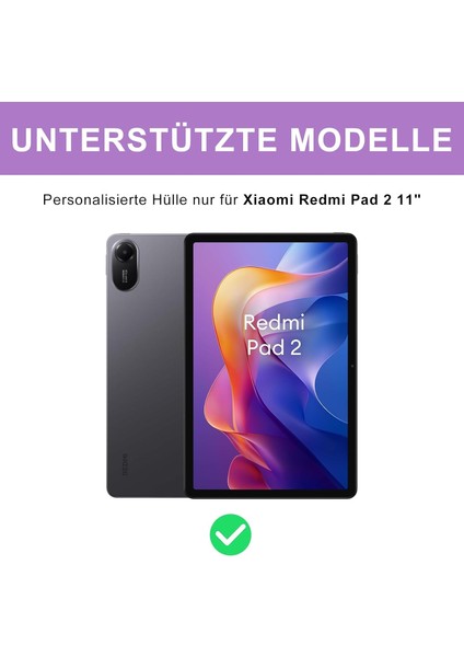 Xiaomi Redmi Pad 2 Uyumlu Tablet Klavyeli Kılıf Kablosuz Bluetooth Akıllı Kalem Bölmeli Tükçe Q Klavyeli Tablet Kılıfı fiyatları