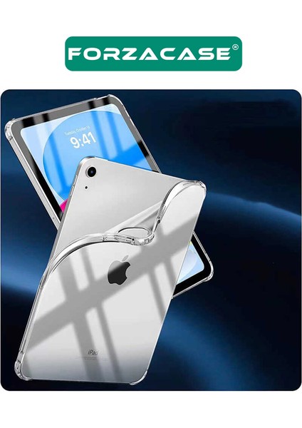 iPad 11. Nesil 11 Inch 2025 A3355 A3356 ile Uyumlu Anti Shock Silikon Kılıf Şeffaf - FC014 modelleri