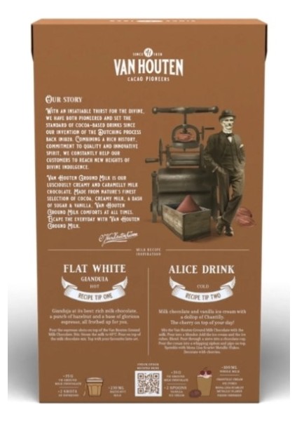 Öğütülmüş Sütlü Çikolata 0,75 kg