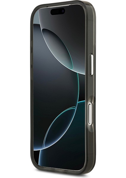 iPhone 17 Pro Kılıf Guess Lisanslı M-Safeli Iml Baskılı Üçgen Logolu Metal Kamera Çerçeveli Siyah fırsatları