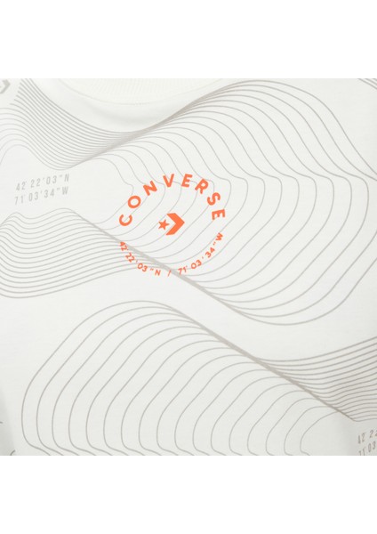 Star Chevron Baskılı Kadın Krem T-SHIRT.286 indirimleri