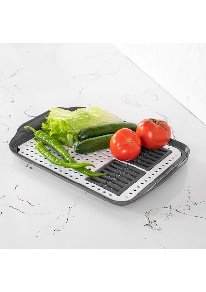 Çok Amaçlı Kurutmalık Qlux Bulaşıklık Sebze Meyve Kurutmalık BSF-00908