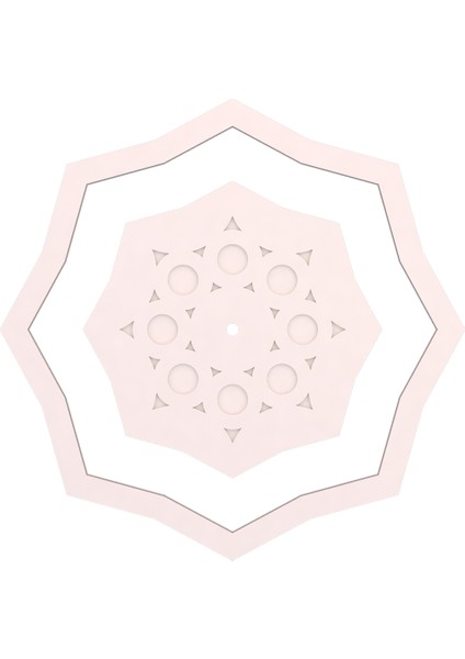 Lamba Tavan Göbeği 52-MODEL-16GEN-91CM-DIŞ-ÇITALI