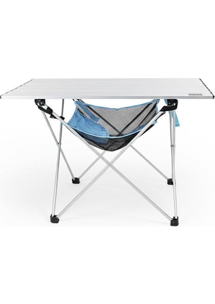 Masa Altı Saklama Filesi, Kamp Piknik Outdoor Için Masa Altı Kamp Malzemeleri S-35X35 cm - Mavi