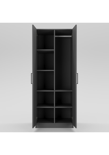 2 Kapaklı Elbise Dolabı 180X70X55CM 11102501 fiyatları