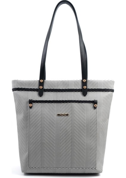 Siyah Beyaz - Siyah SP1203 Kadın Omuz Çantası