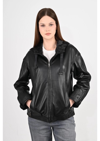 Kadın Deri Mont 8142SBR