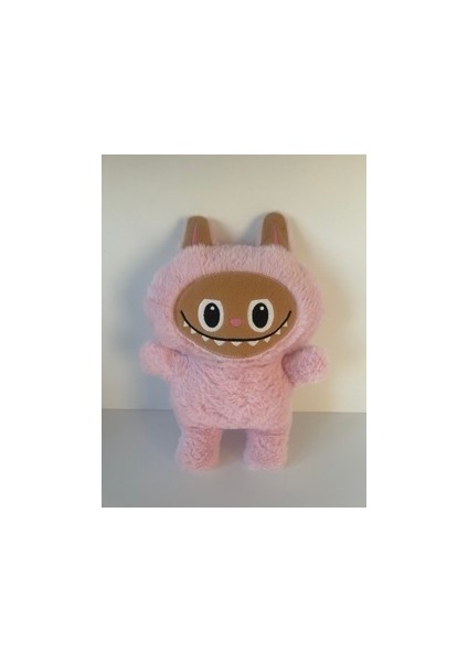 Labubu Peluş Yastık Pembe 35 cm