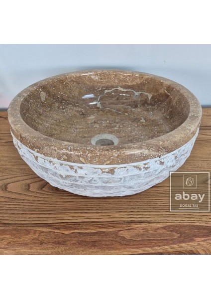 Noche Ttraverten Dışı Patlatma Yuvarlak Lavabo indirimleri