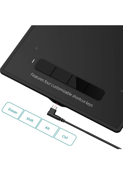 G960S Grafik Tablet 9x6 Inç Kalem Tablet Çizim Tableti, Windows 10/8/7 ve Mac Os ve Android I fırsatları