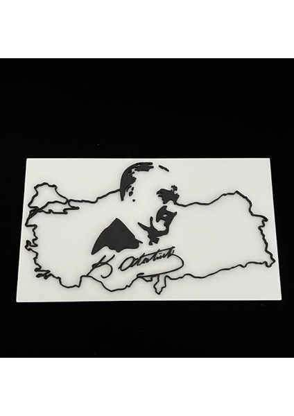 Atatürk Imzalı Türkiye Hiaritası Masaüstü Dekorasyonu | Masaüstü Süsü fırsatları