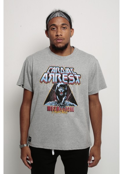 Cardiac Arrest Gri Regular Fit T-Shirt