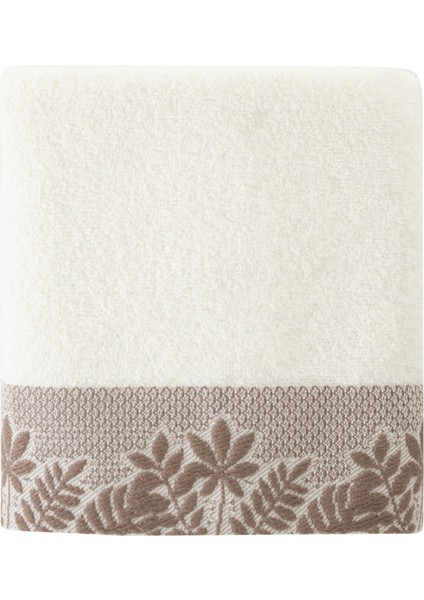 LIZ JAKARLI KREM YÜZ HAVLUSU 50X80 fiyatları